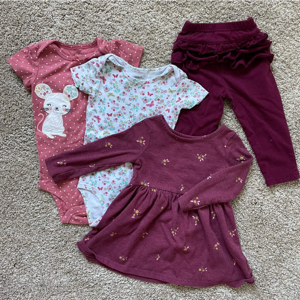 18 month Maroon Bundle